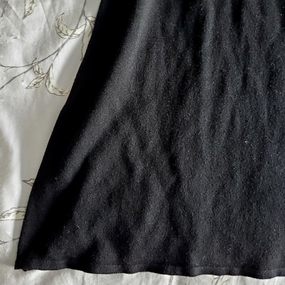 H&M Basics Black Mock Neck Sweater Dress - Picture 3 of 5